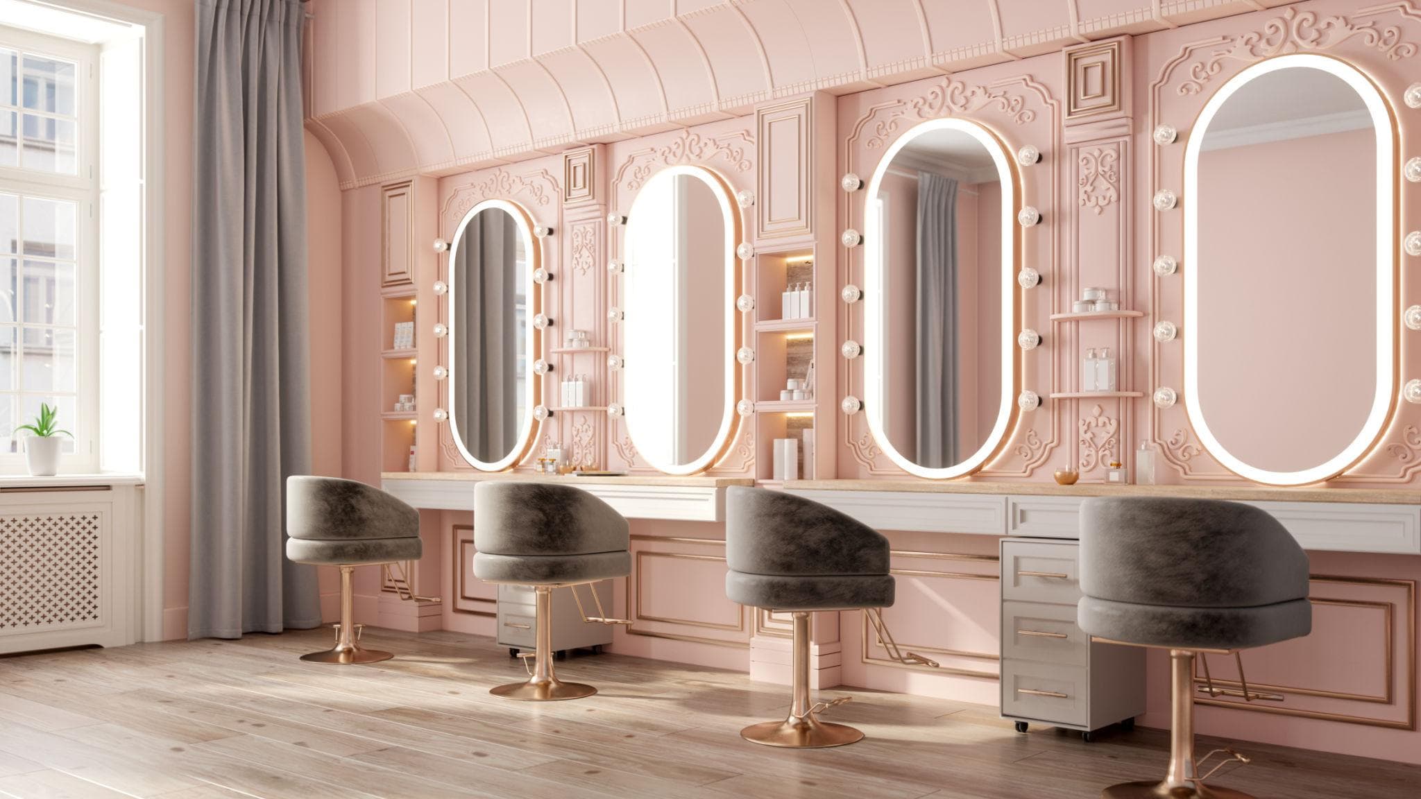 Ambiance raffinée du salon Queen's Beauty Coiffure
